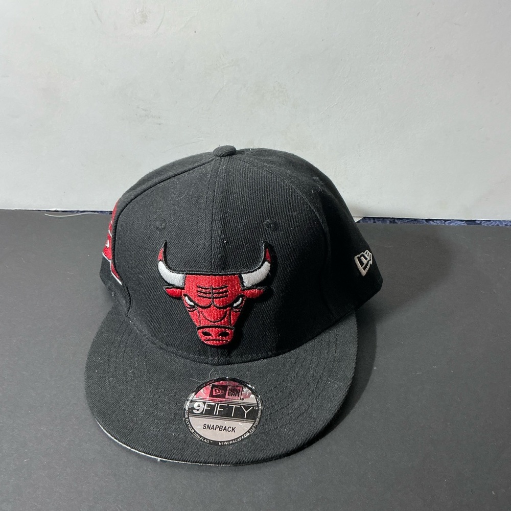 Black Bulls Snapback Cap